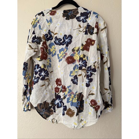 Sea New York Marghertie Button Down Blouse - Picture 3 of 5